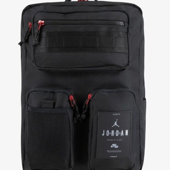 Jordan Air Hesi Pack Backpack- Black - Picture 1 of 14